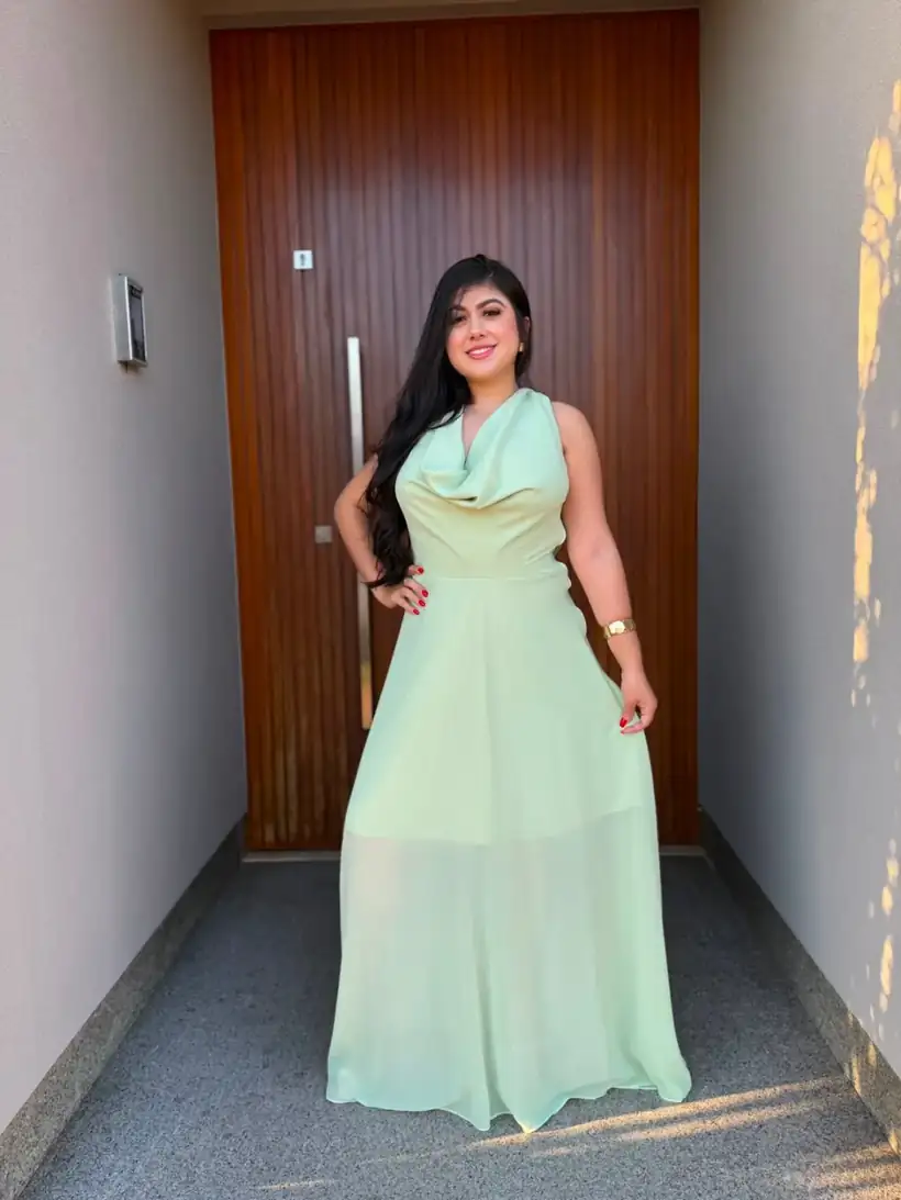 Vestido Maxi Verde