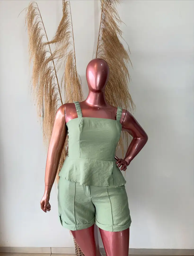 Jumpsuit Verde Claro
